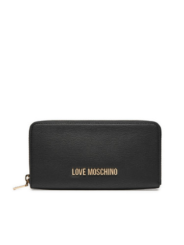 Голям дамски портфейл LOVE MOSCHINO JC5700PP0LLD0000 Черен