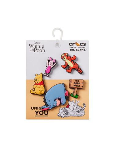 Декорация за обувки Crocs Winnie the Pooh 5 Pack 10011268 Цветен