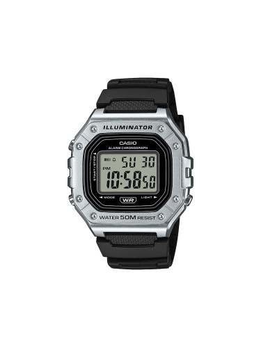 Часовник Casio Digital Chronograph W-218HM-7AVEF Черен