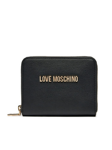 Малък дамски портфейл LOVE MOSCHINO JC5702PP0LLD0000 Черен