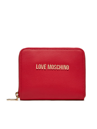 Дамски портфейл LOVE MOSCHINO JC5702PP0LLD0500 Червен