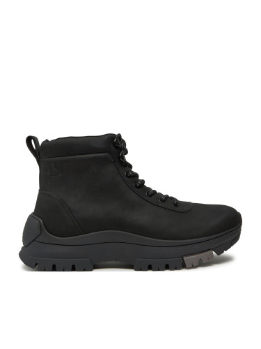 Туристически oбувки Calvin Klein Jeans Hybrid Wp Boot Laceup Rebellious YM0YM01077 Черен