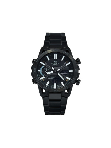 Часовник Casio Ediffice Bluetooth Sospensione Solar ECB-2000DC-1BEF Черен