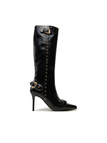 Ботуши Versace Jeans Couture Scarlett 77VA3S58 Черен