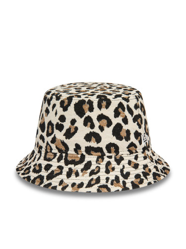 Капела New Era Bucket Leopard 60565551 Бежов