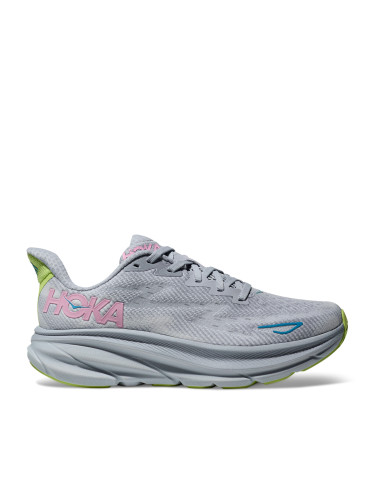 Маратонки за бягане Hoka Clifton 9 Wide 1132211 Сив