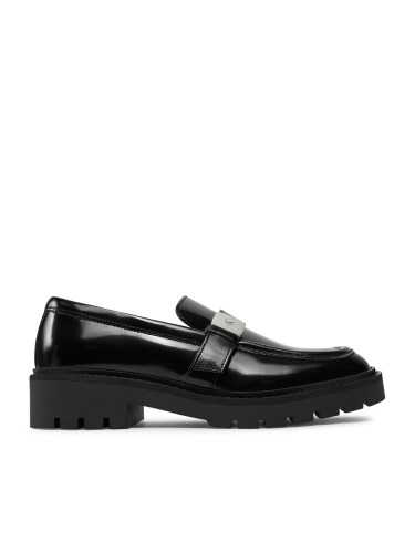 лоуфъри с дебела подметка Calvin Klein Jeans Flatform Shoe Driver Hdw YW0YW01657 Черен