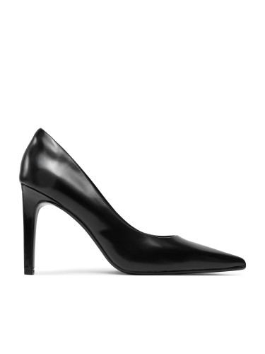 Обувки на ток Calvin Klein Heel Pump 90 - Brush L HW0HW02263 Черен