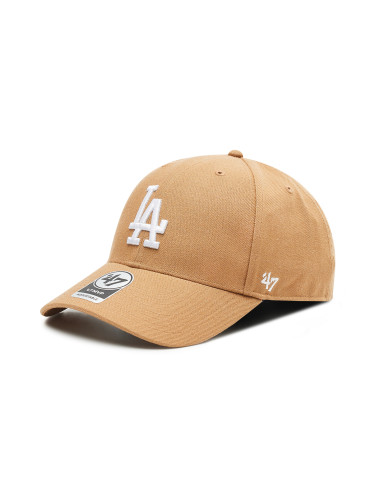 Шапка с козирка 47 Brand Los Angeles Dodgers B-MVPSP12WBP-QL Кафяв