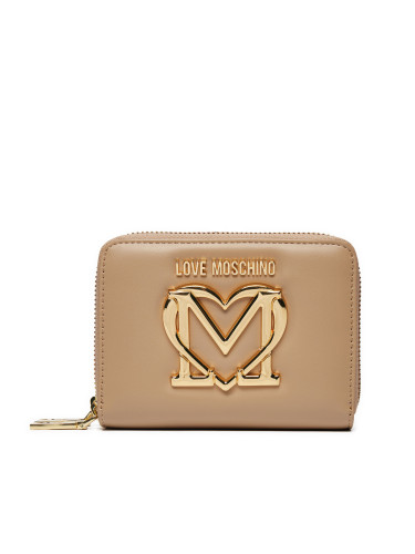 Дамски портфейл LOVE MOSCHINO JC5713PP0LKC0106 Екрю