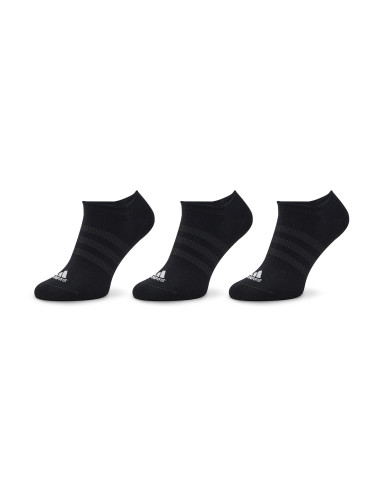 Чорапи терлик унисекс adidas Thin and Light No-Show Socks 3 Pairs IC1327 Черен