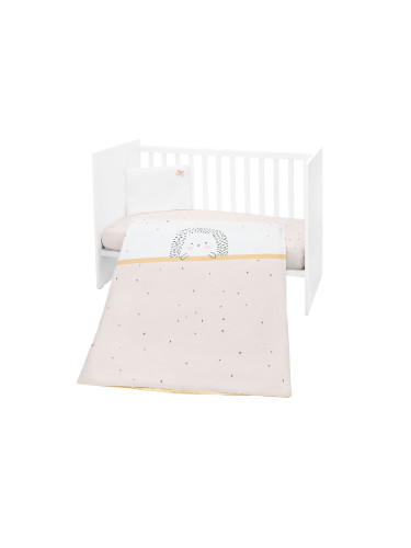 Kikkaboo Бебешки спален комплект 3 части Hedge-hugs 41101030182