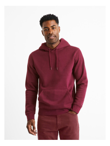 Celio Vesix Sweatshirt Cherven