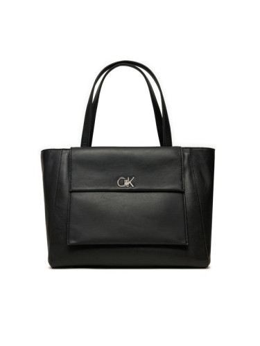 Calvin Klein Дамска чанта Ck Medium Shopper K60K612811 Черен