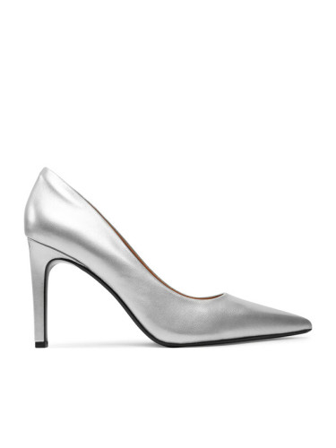 Calvin Klein Обувки на ток Heel Pump 90 - Met HW0HW02431 Бял