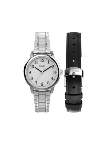 Timex Часовник Easy Reader Classic TWG063000 Сребрист