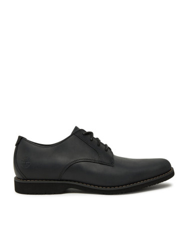 Timberland Обувки Woodhull Leather Oxford TB0A2CWA0011 Черен