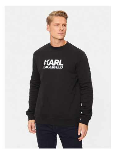 KARL LAGERFELD Суитшърт 705091 544917 Черен Regular Fit