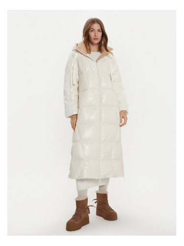 ViCOLO Зимно палто TS0025 Екрю Regular Fit