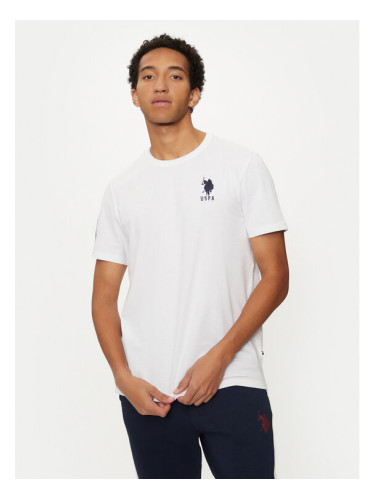 U.S. Polo Assn. Тишърт MUP3311 Бял Slim Fit