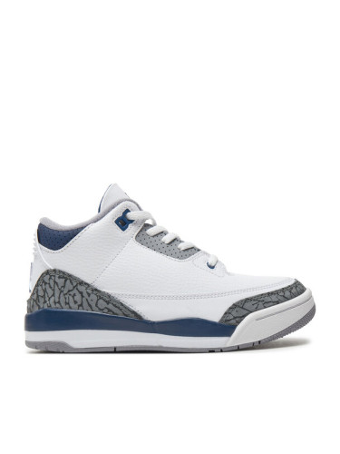 Nike Сникърси Jordan 3 Retro (PS) DM0966 140 Бял