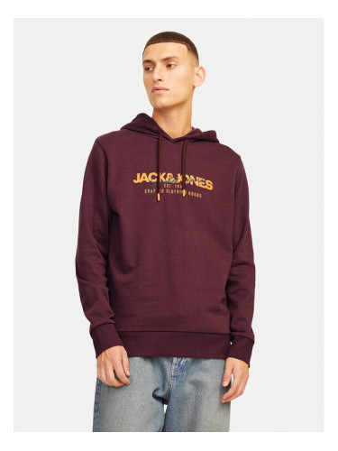 Jack&Jones Суитшърт Alvis 12256848 Виолетов Standard Fit