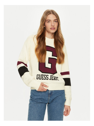 Guess Пуловер W4BR11 Z3HN2 Червен Regular Fit