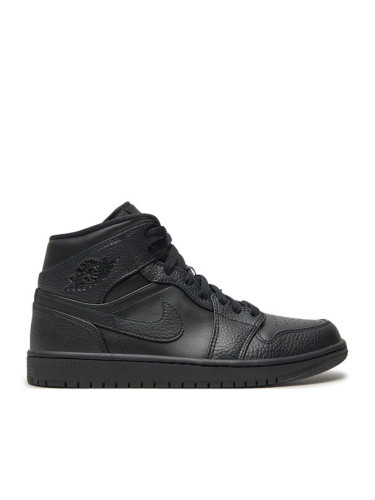 Nike Сникърси Jordan Air 1 Mid 554724 091 Черен