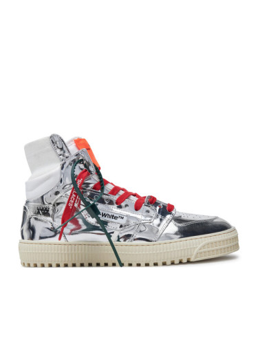 Off-White Сникърси OMIA065F22LEA0067272 Сребрист