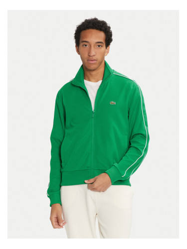 Lacoste Суитшърт SH1457 Зелен Regular Fit