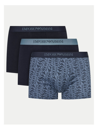 Emporio Armani Underwear Комплект 3 чифта боксерки 111625 4F722 75536 Тъмносин