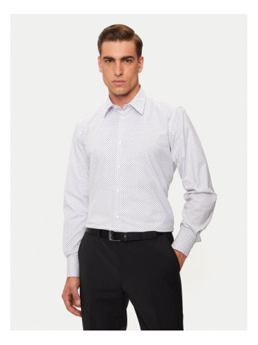 Liu Jo Риза QF4234 T2663 Бял Slim Fit