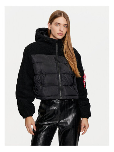 Alpha Industries Зимно яке 138001 Черен Regular Fit