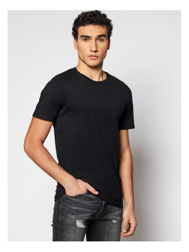 Jack&Jones Тишърт Orrganic Basic 12156101 Черен Slim Fit