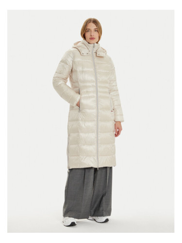 Frieda & Freddies Зимно палто 3880A Екрю Regular Fit