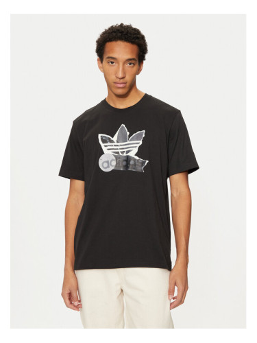 adidas Тишърт Supply Fashion IZ2588 Черен Regular Fit