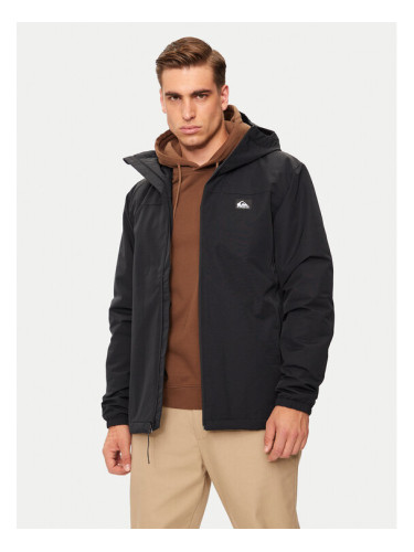 Quiksilver Преходно яке Overcast EQYJK04063 Черен Regular Fit