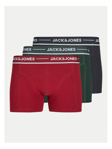 Jack&Jones Комплект 3 чифта боксерки Claus 12266069 Цветен