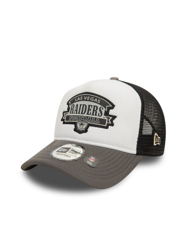 New Era Шапка с козирка Nfl Trucker Lasrai 60565400 Черен