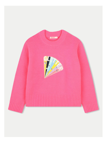 Billieblush Пуловер U20462 Розов Regular Fit