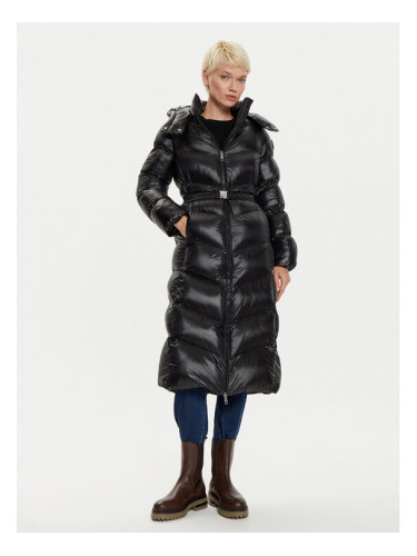 BOSS Зимно палто Pamaxi3 50524624 Черен Regular Fit