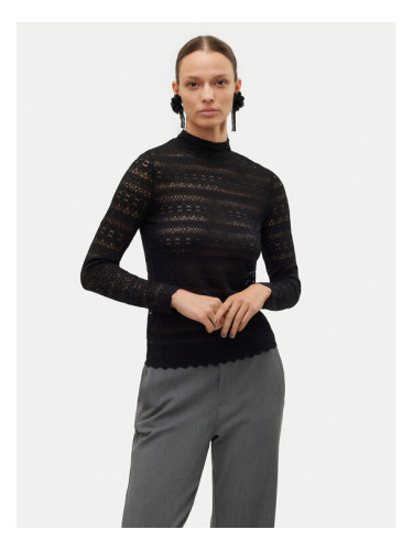 Vero Moda Блуза Zoe 10315443 Черен Slim Fit