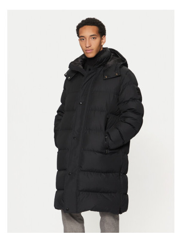 BOSS Зимно палто H-Donden5 50525237 Черен Regular Fit