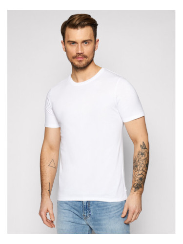 Jack&Jones Тишърт Organic Basic 12156101 Бял Slim Fit