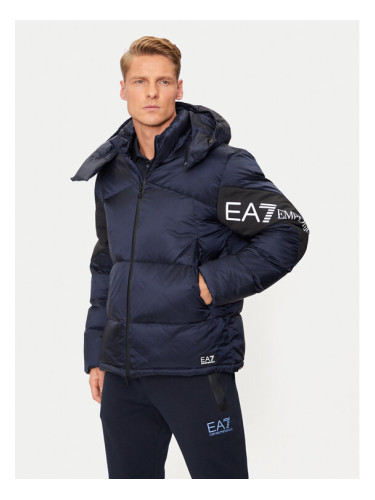 EA7 Emporio Armani Пухено яке 6DPB33 PNEOZ 1562 Тъмносин Regular Fit