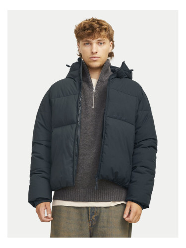 Jack&Jones Пухено яке Vesterbro 12260433 Сив Regular Fit