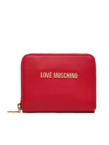 LOVE MOSCHINO Дамски портфейл JC5702PP0LLD0500 Червен