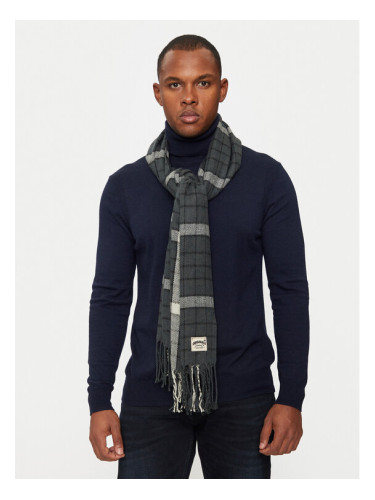 Jack&Jones Зимен шал Clint 12267269 Сив