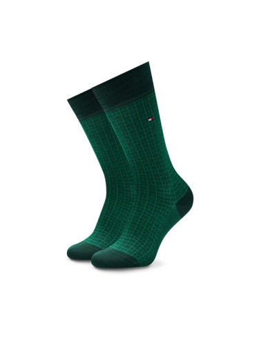 Tommy Hilfiger Дълги чорапи 701230606 Зелен