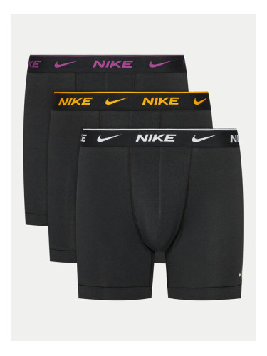 Nike Комплект 3 чифта боксерки 0000KE1007 Цветен Regular Fit